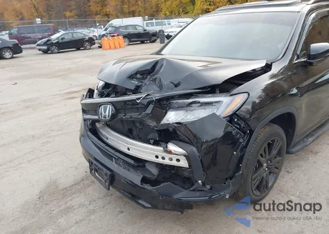 2020 Honda Pilot Awd Black Edition z USA, uszkodzony, nr VIN 5FNYF6H76LB015341